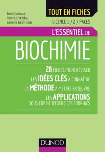 Biochimie: l'essentiel