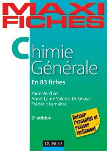 Chimie générale En 83 fiches
