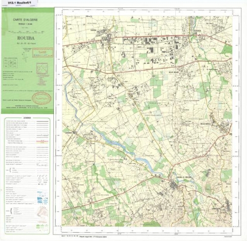 Rouiba :NJ-31-IV-32 Ouest Rouiba :NJ-31-IV-32 Ouest