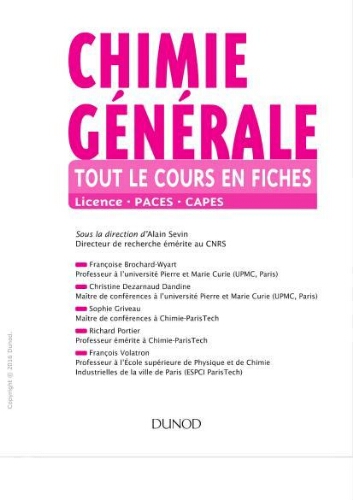 Biochimie : tout le cours en fiches Biochimie : tout le cours en fiches