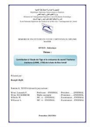 Contribution à l'étude des paramètres biologiques et d'exploitation de saurel Trachurus Trachurus ( Linne, 1758) dans la baie de Bou-Ismail: