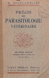 Précis de parasitologie vétérinaire