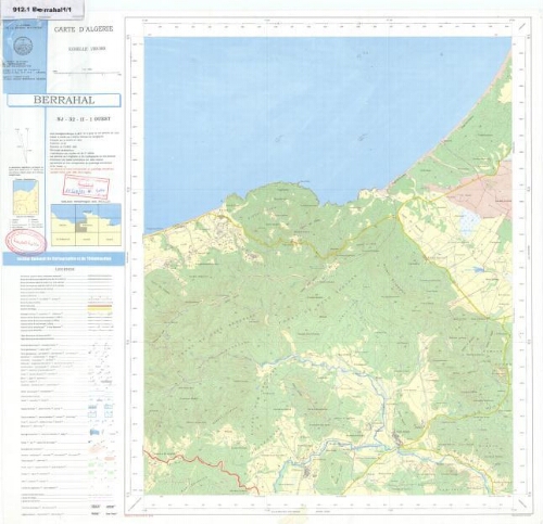 Berrahal: Nj-32-II -1 Ouest Berrahal: Nj-32-II -1 Ouest