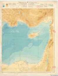 Carte bathymétrique internationale de la Méditerranée zone 10