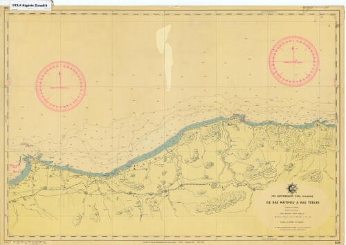 Mer Méditerranée côte d'Algérie: de Ras Matifou à Ras Tedles Mer Méditerranée côte d'Algérie: de Ras Matifou à Ras Tedles