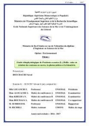 Etude échophysiologique de Posidonia oceanica (L.) Delile : mise en relation des contenus en sucres, la photosynthèse et la biométrie