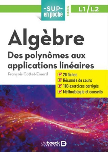 Algèbre des polynômes aux applications linéaires Algèbre des polynômes aux applications linéaires