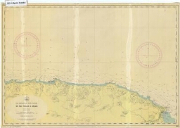 Mer Méditerranée côte d'Algérie: de Ras Tedles à Bejaia