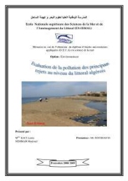 Evaluation de la pollution des principaux rejets au niveau du littoral Algérois