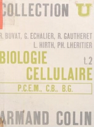 Biologie cellulaire (tome2
