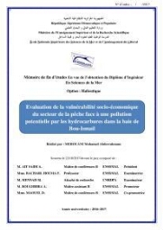 Evaluation de la vulnérabilité socio-économique du secteur de la pêche face à une pollution potentielle par les hydrocarbures dans la baie de Bou-Ismail
